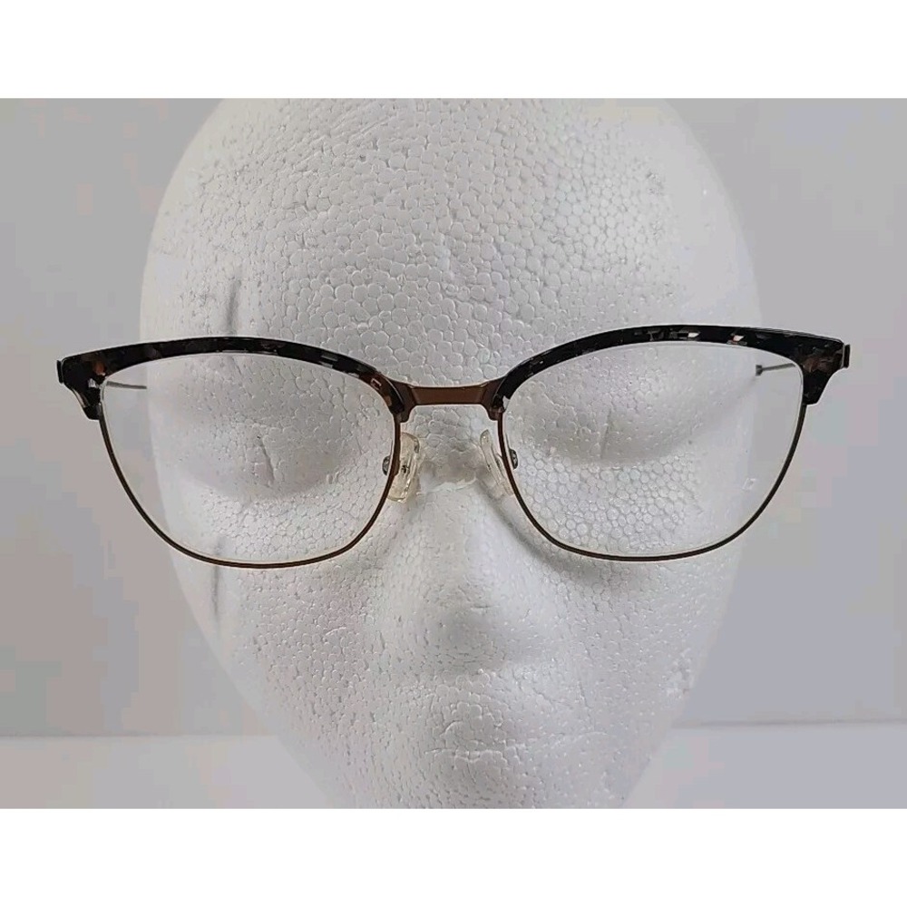 Morel 40105N Eye glasses Tortoise & Metal Full Rim Frames 54-18-140 Brown Bronze